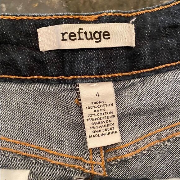 SZ4 REFUGE HighWaist Destroyed Stretch Jean Shorts - Picture 7 of 7